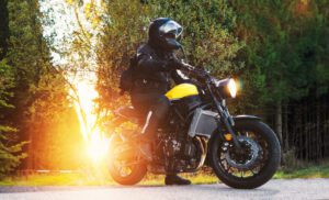 Motorradfahrer